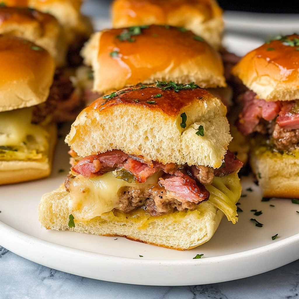Recipe preparation for Cuban Sliders