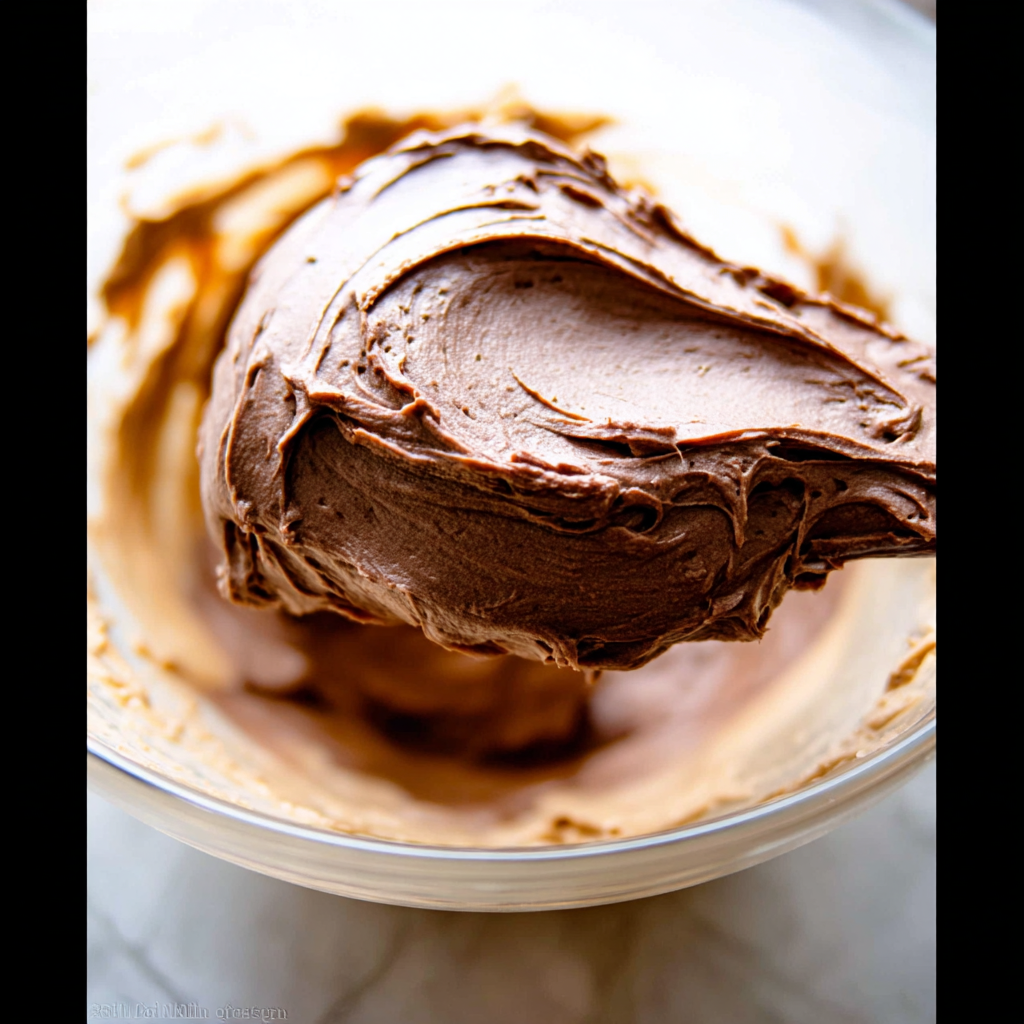 Recipe preparation for Chocolate Peanut Butter Frosting