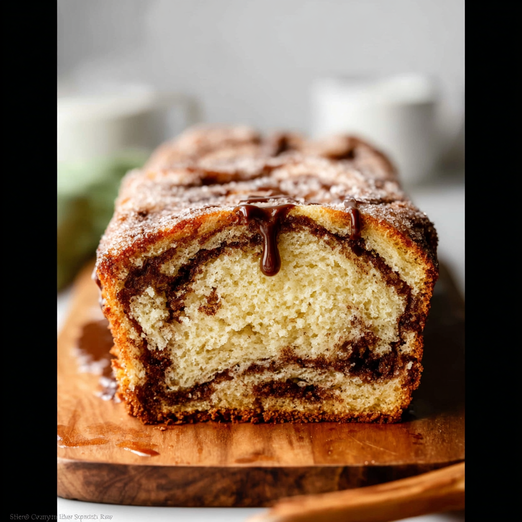 Recipe preparation for Cinnamon Swirl Quick Bread