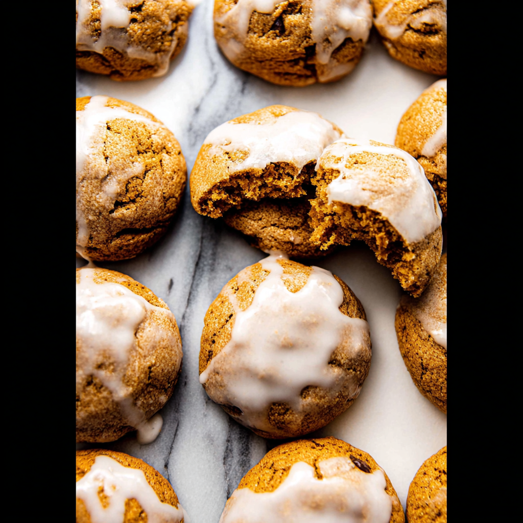 Recipe preparation for Super Soft Pumpkin Cookies