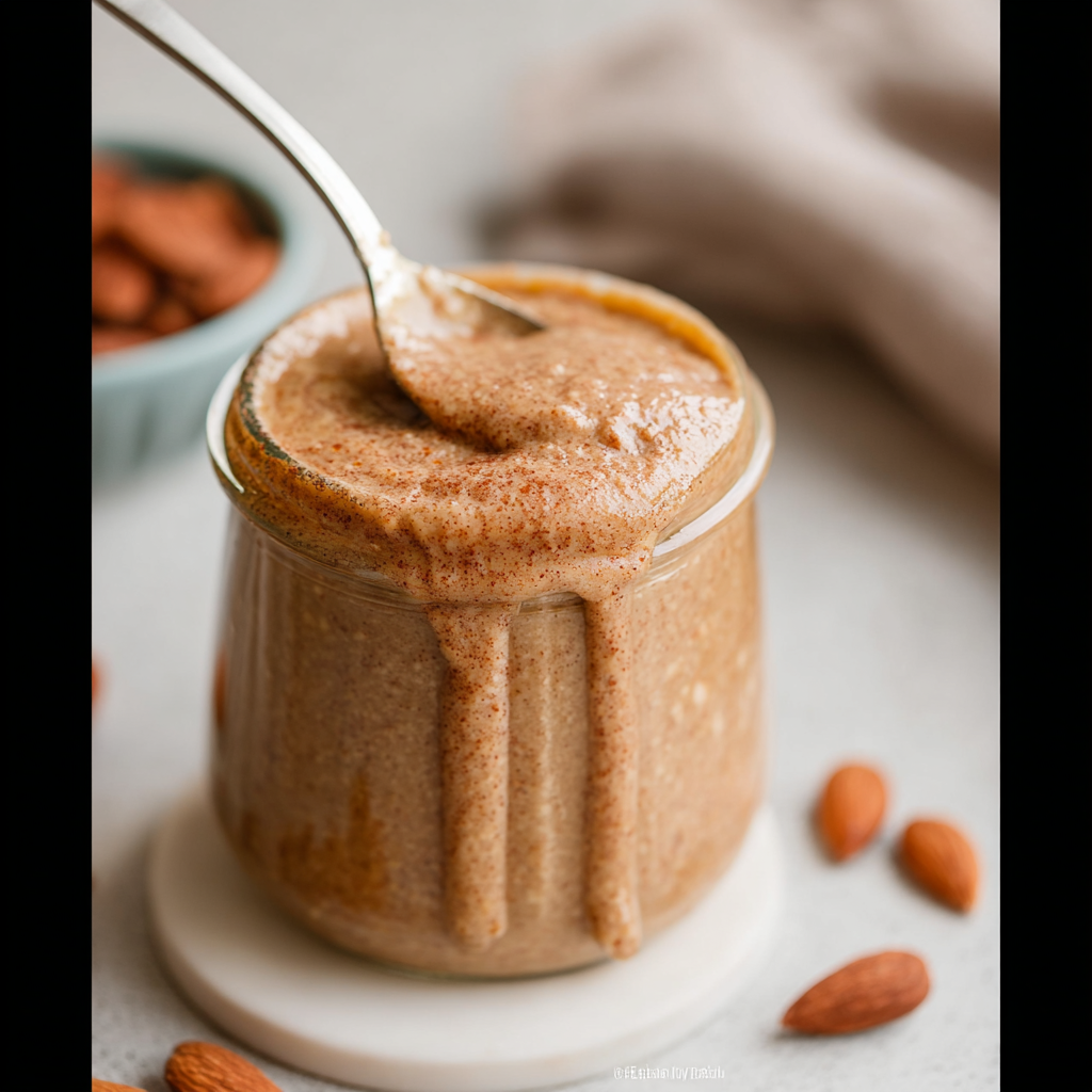 Recipe preparation for Homemade Almond Butter