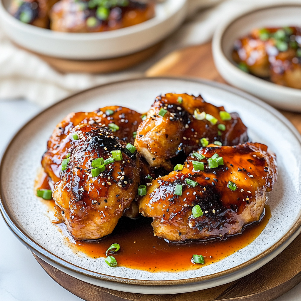 Recipe preparation for Hawaiian-Style Shoyu Chicken