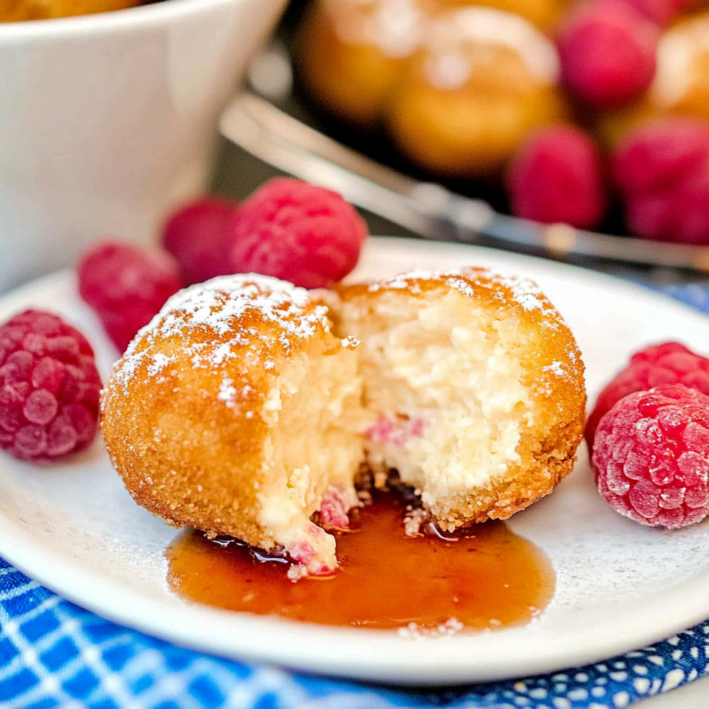 Recipe preparation for Fried Cheesecakern