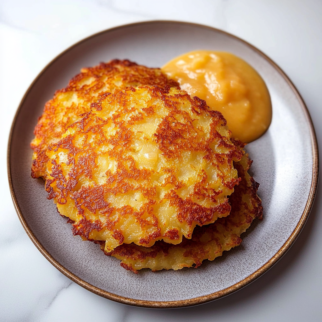 Recipe preparation for German Potato Pancakes