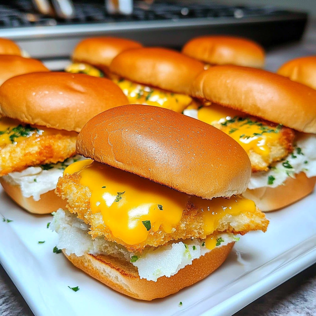 Recipe preparation for Filet-O-Fish Sliders