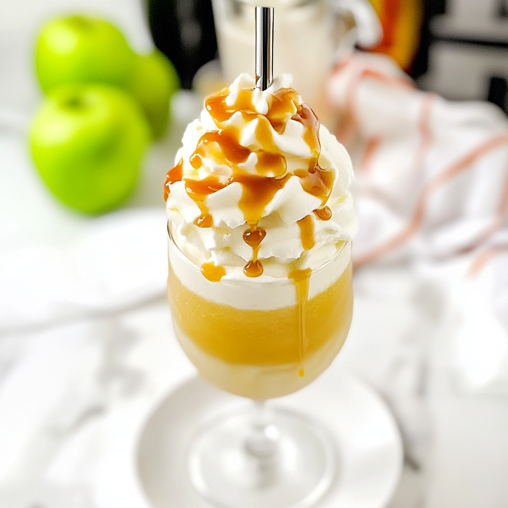 Recipe preparation for Apple Cider Floats