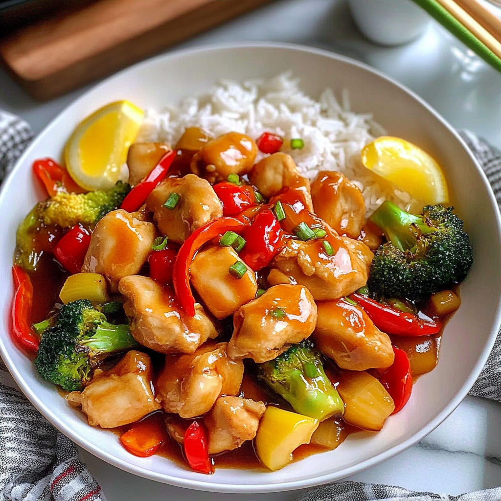 Recipe preparation for Hunan Chicken