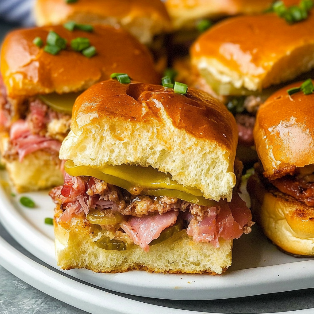 Recipe preparation for Cuban Sliders