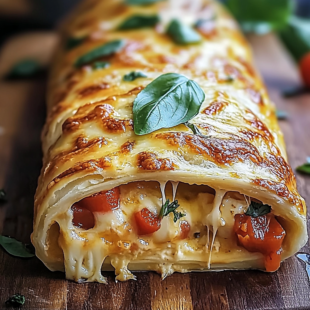 Recipe preparation for Homemade Stromboli Recipe
