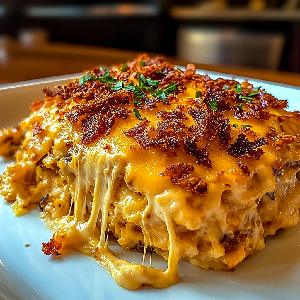 Recipe preparation for Spicy Southern Cheesy Chicken