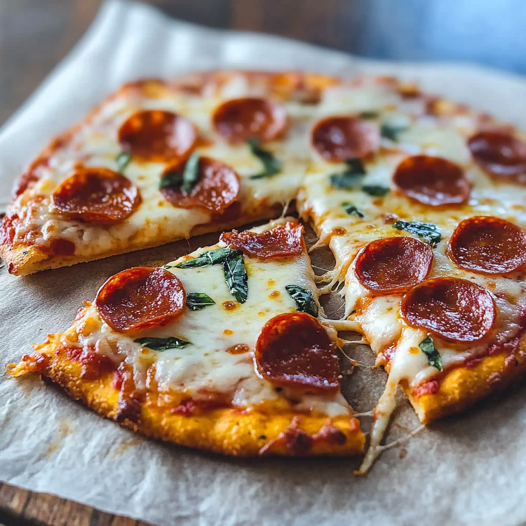 Recipe preparation for Keto Pizza Chicken Crust