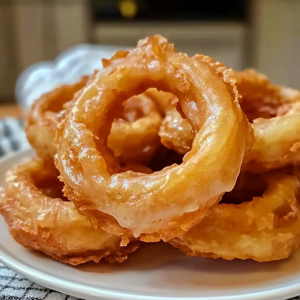 Recipe preparation for Beer Battered Onion Rings