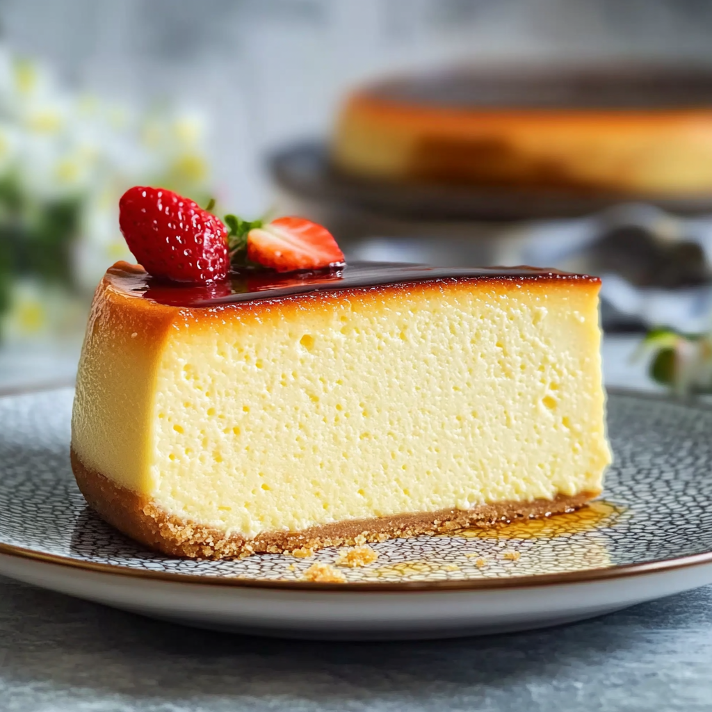 Recipe preparation for Instant Pot Japanese Cheesecake