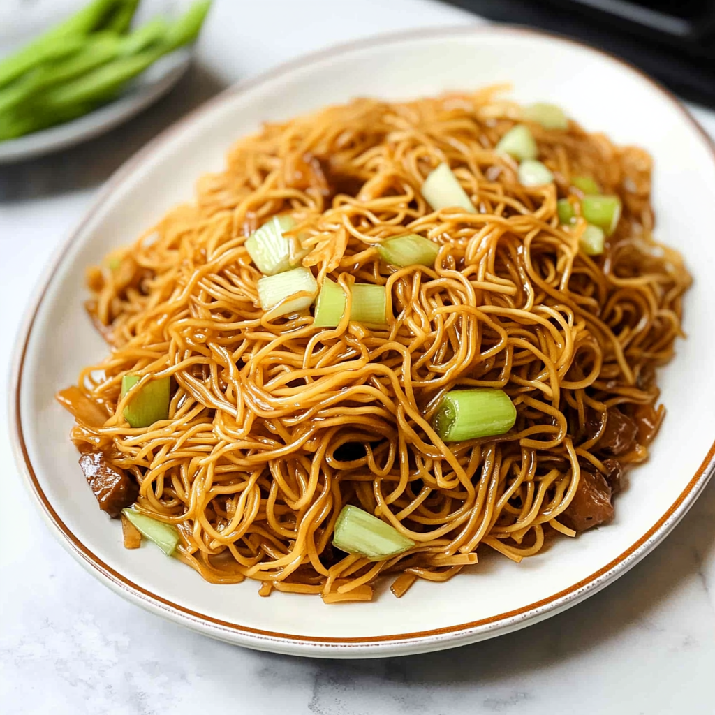 Recipe preparation for Panda Express Chow Mein