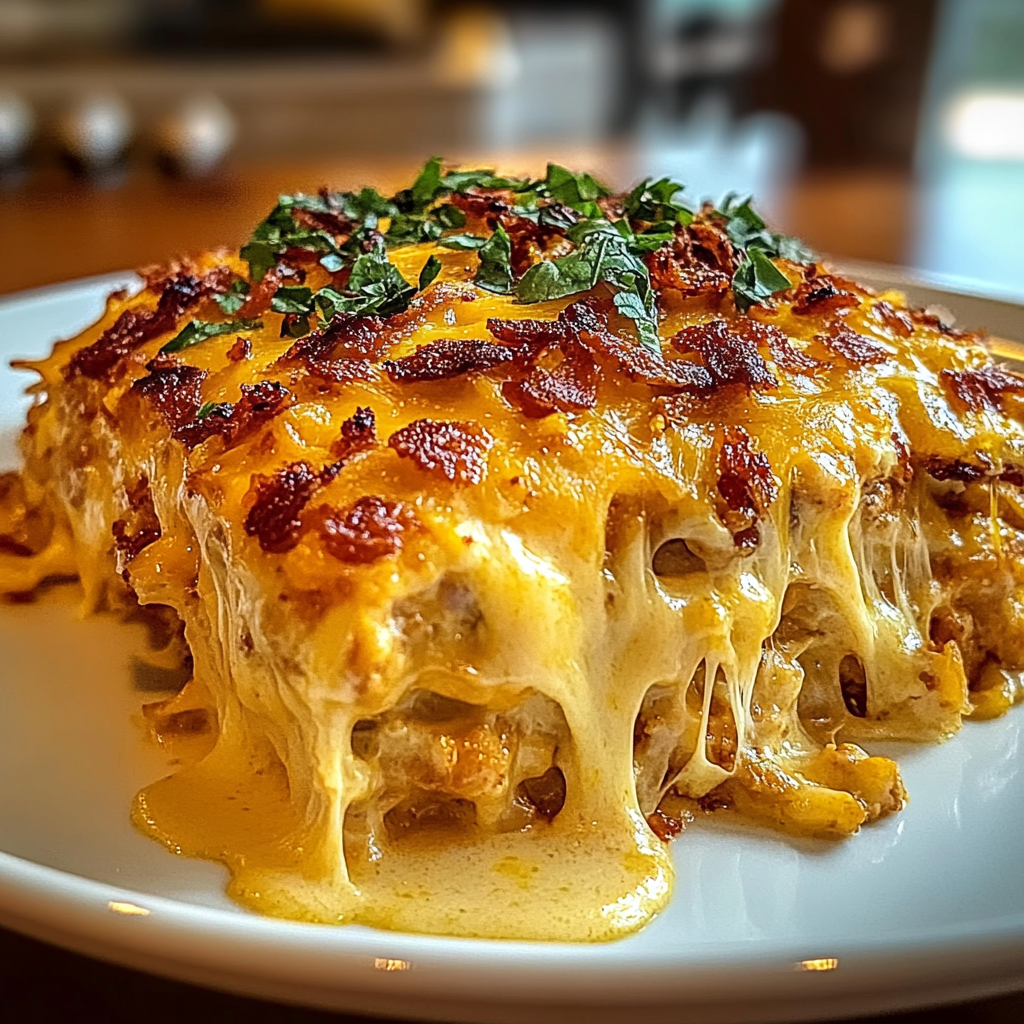 Recipe preparation for Spicy Southern Cheesy Chicken