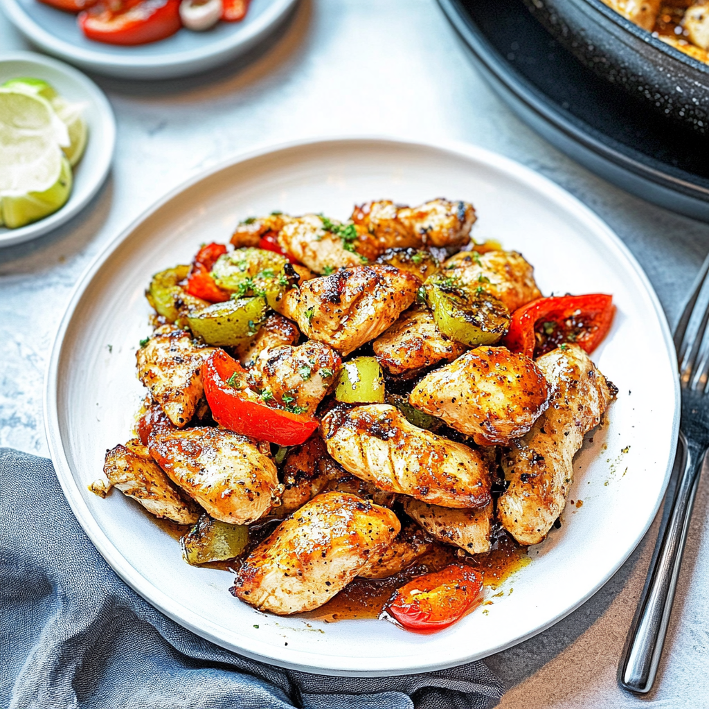 Recipe preparation for Cajun Chicken Recipe