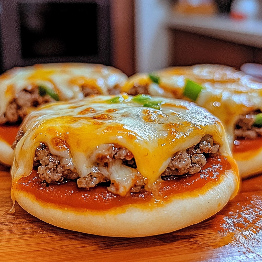 Recipe preparation for The Secret Behind Old School Pizza Burgers