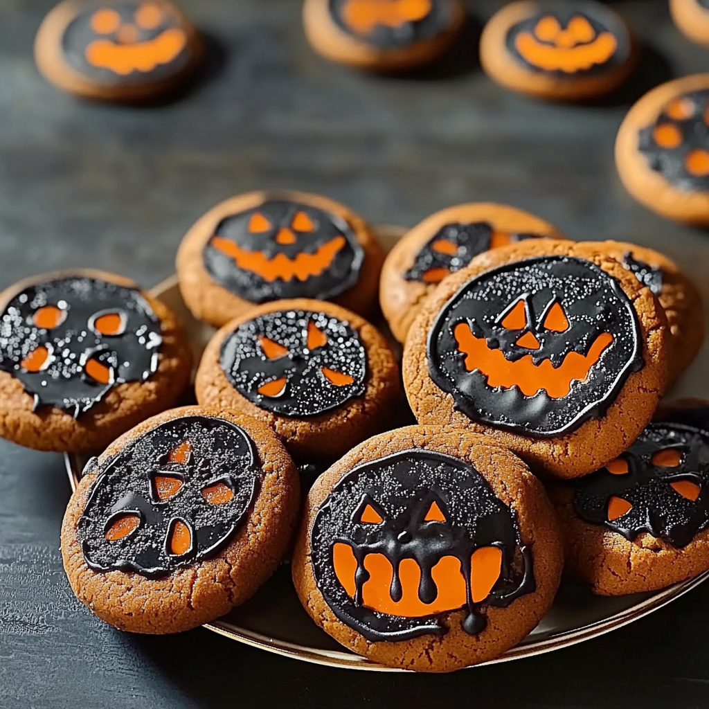 Recipe preparation for Halloween Chocolate Chip Cookies