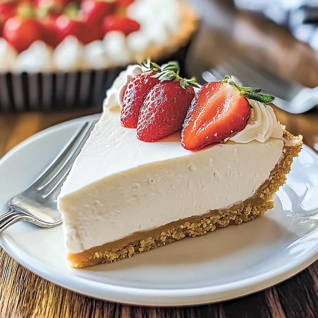 Recipe preparation for No Bake Cheesecake Recipe