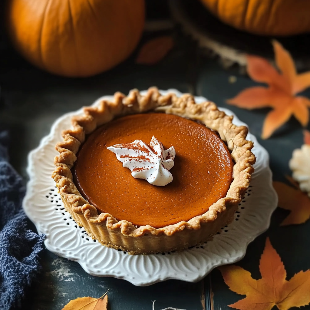 Recipe preparation for Perfect Pumpkin Pie