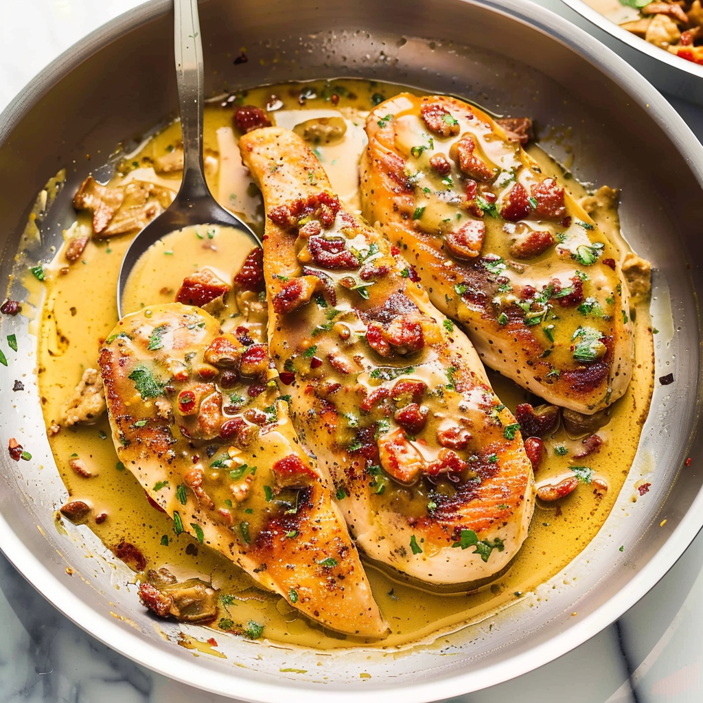 Recipe preparation for Marry Me Chicken