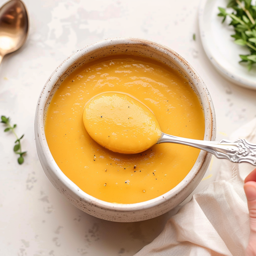 Recipe preparation for Butternut Squash & Apple Soup