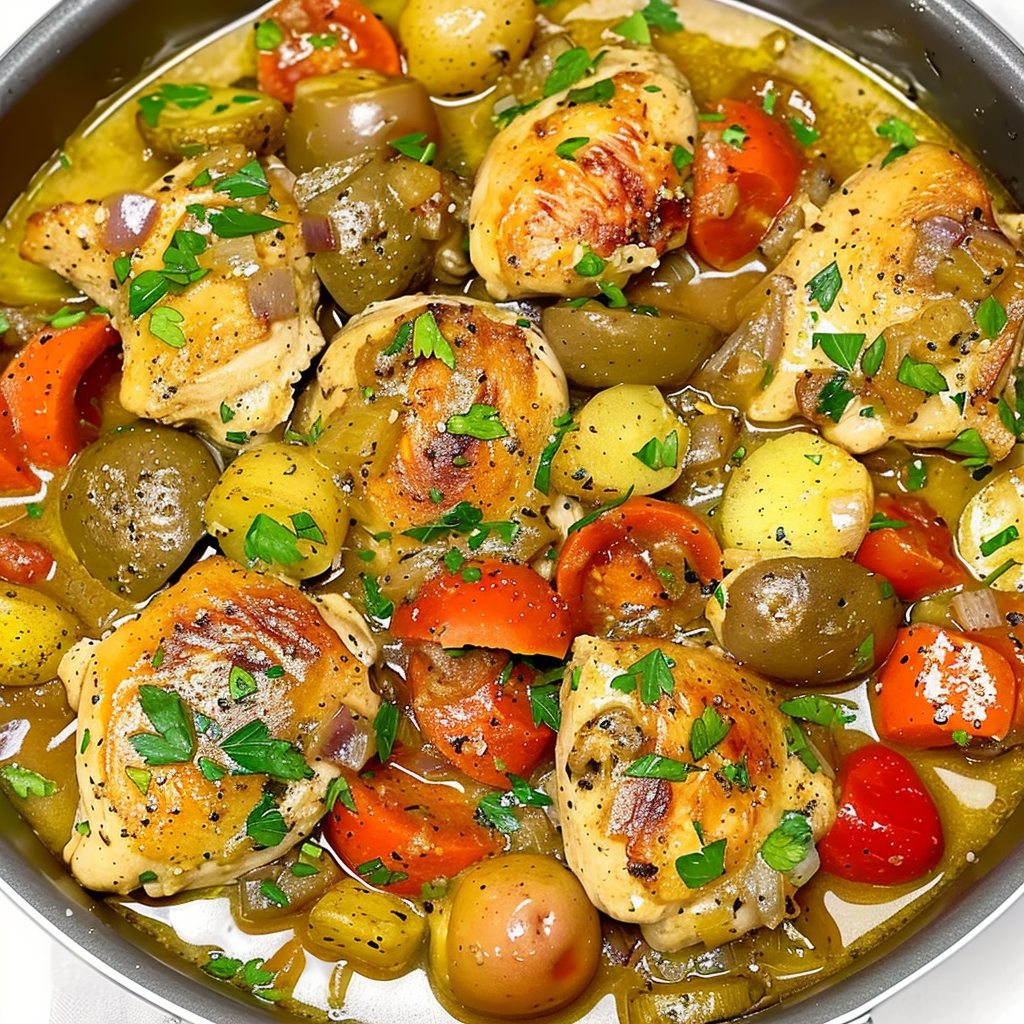 Recipe preparation for Chicken Murphy