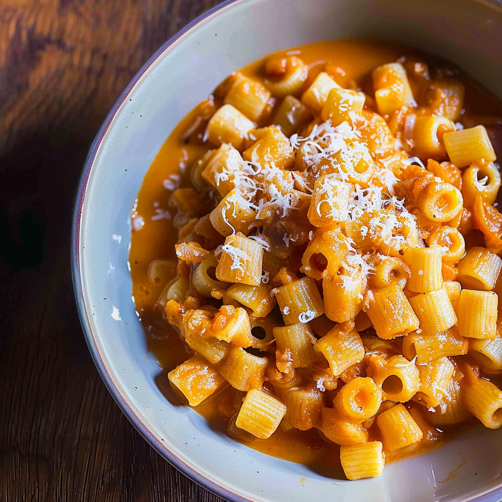 Recipe preparation for Pasta e Ceci