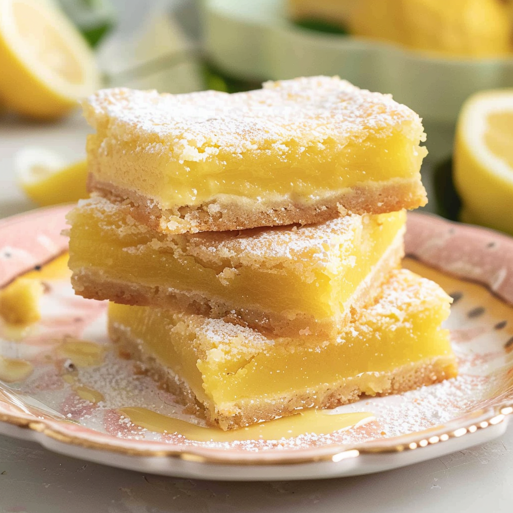 Recipe preparation for Lemon Bars