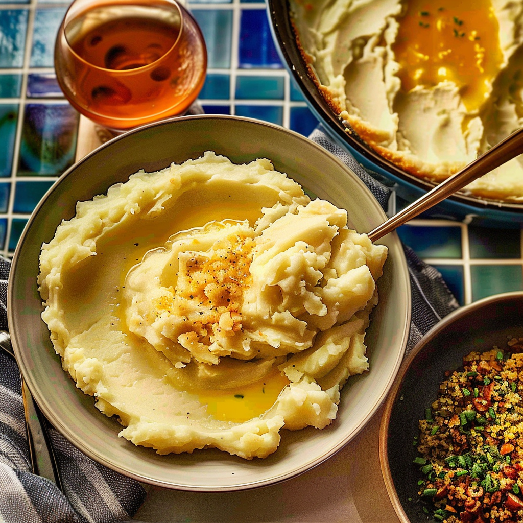 Recipe preparation for Mashed potatoes