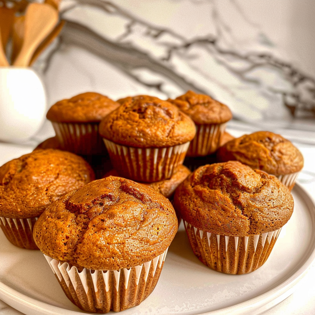 Recipe preparation for Pumpkin Muffins