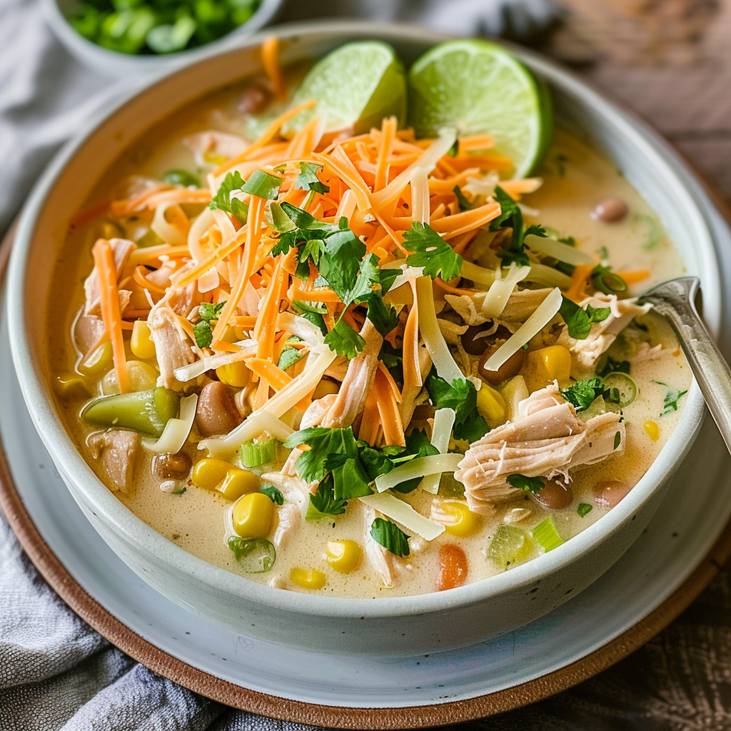 Recipe preparation for White Chicken Chili