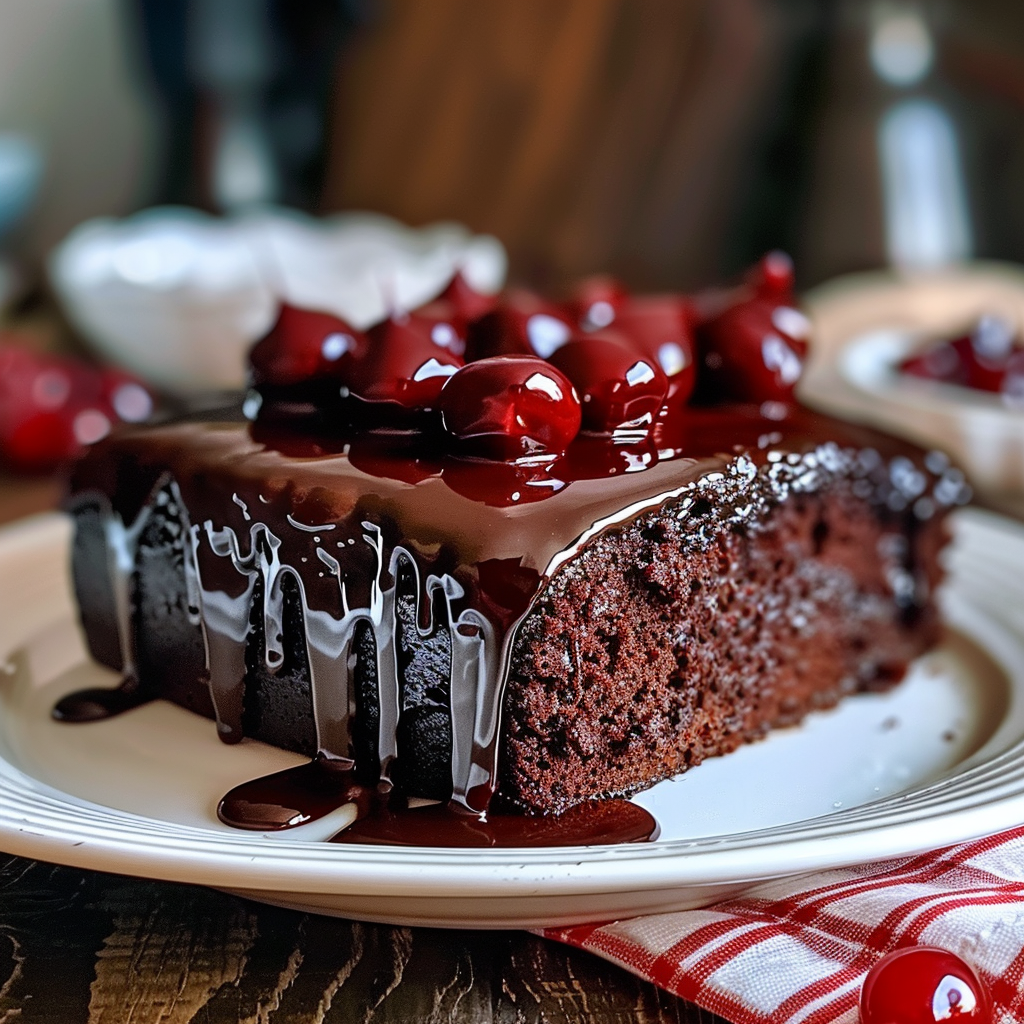 Recipe preparation for Dr. Pepper Cake