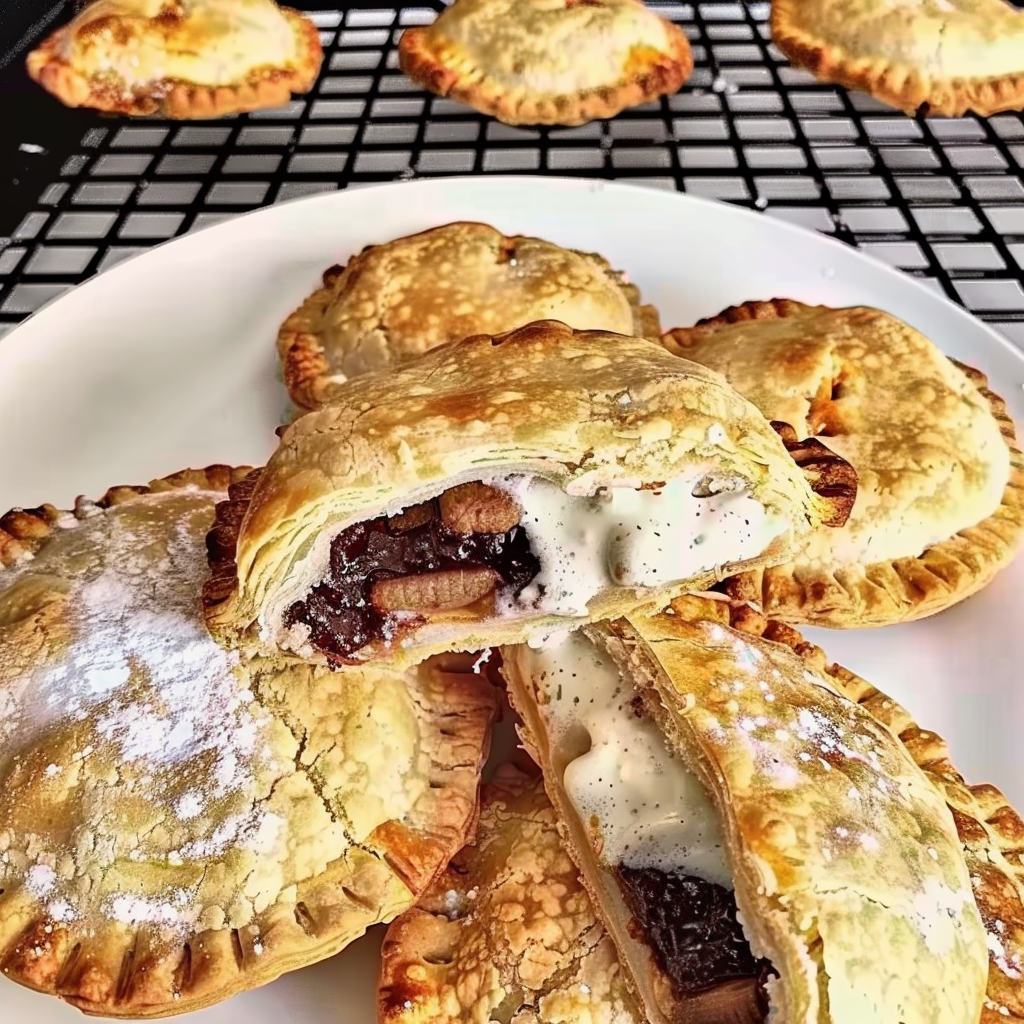 Recipe preparation for Easy S’mores Hand Pies
