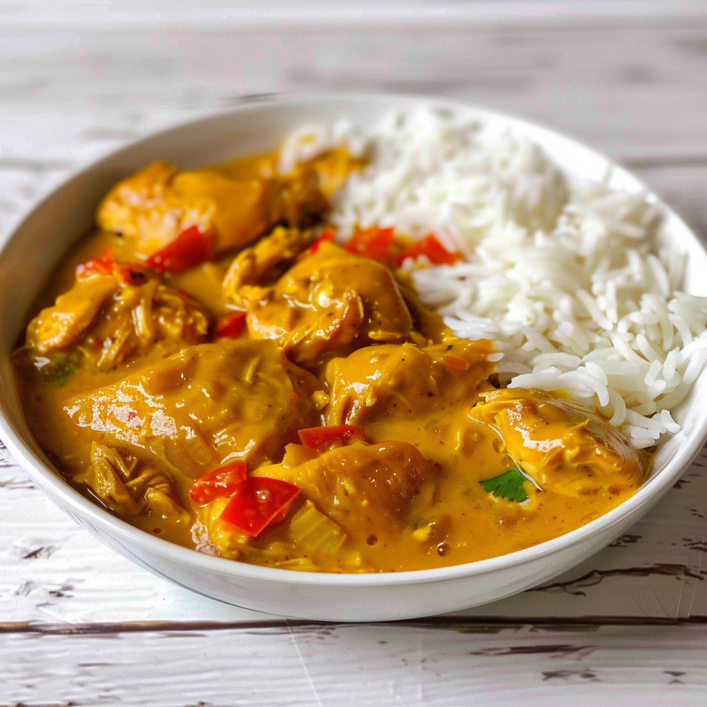 Recipe preparation for Crockpot Coconut-Turmeric Chicken