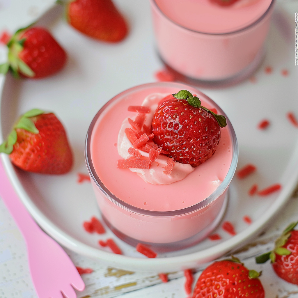 Recipe preparation for No‑Bake Yogurt Jello Cups