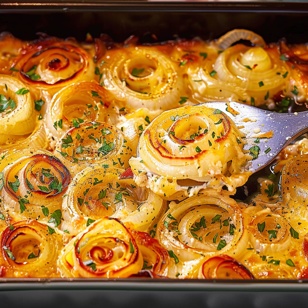 Recipe preparation for Tennessee Onions