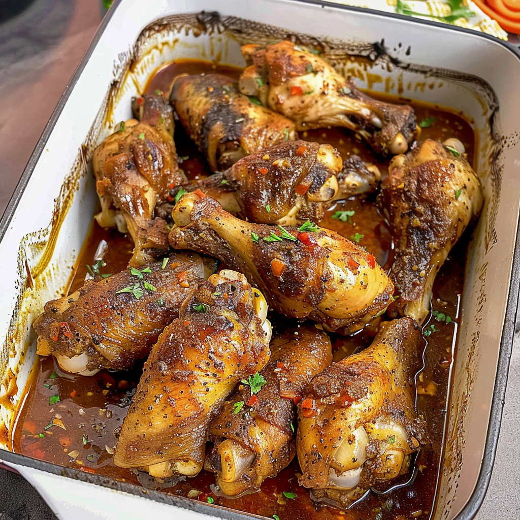 Recipe preparation for Cajun Turkey Wings