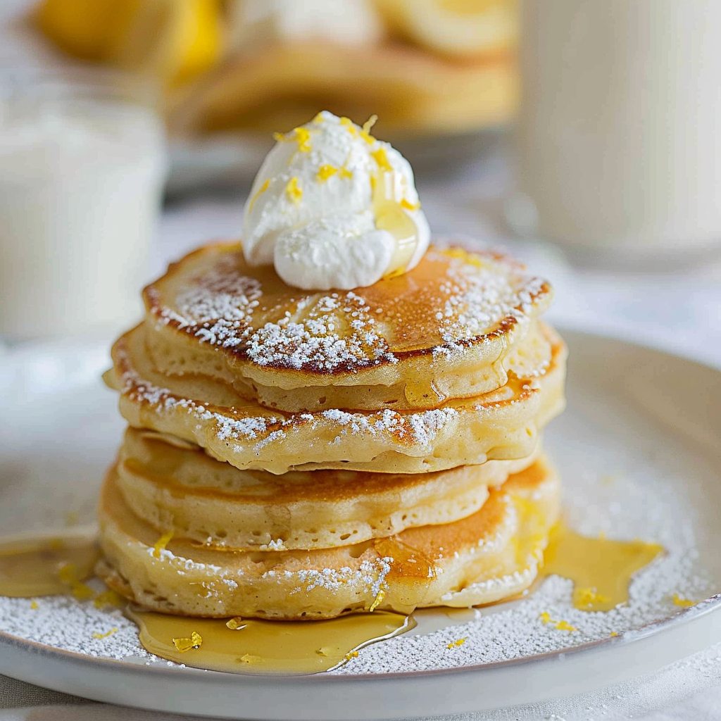 Recipe preparation for Lemon Ricotta Pancake Bites