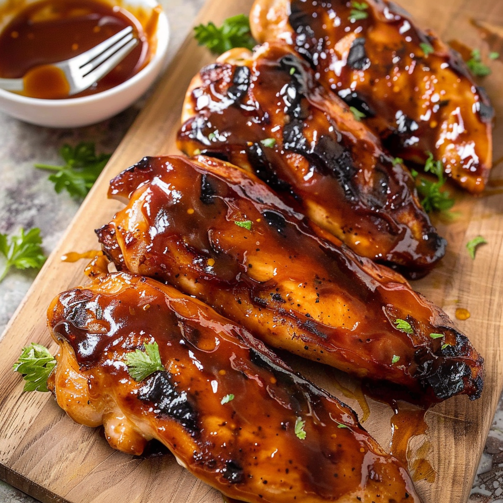 Recipe preparation for Baked BBQ Ranch Chicken