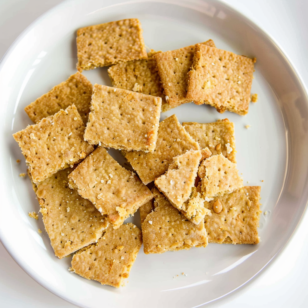 Recipe preparation for 3-Ingredient Hummus and Cracker Snack