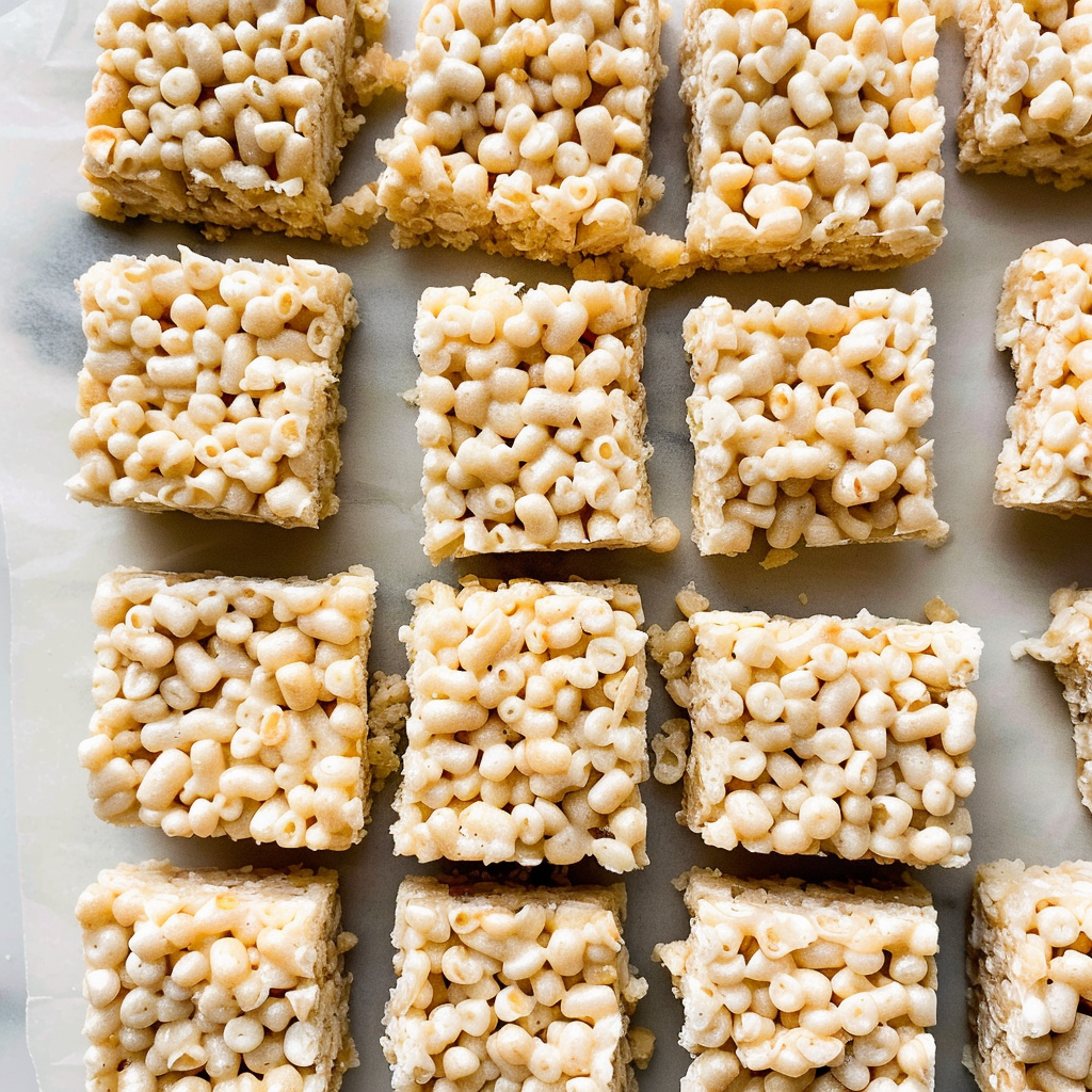 Recipe preparation for Perfect No-Bake Rice Krispie Treats