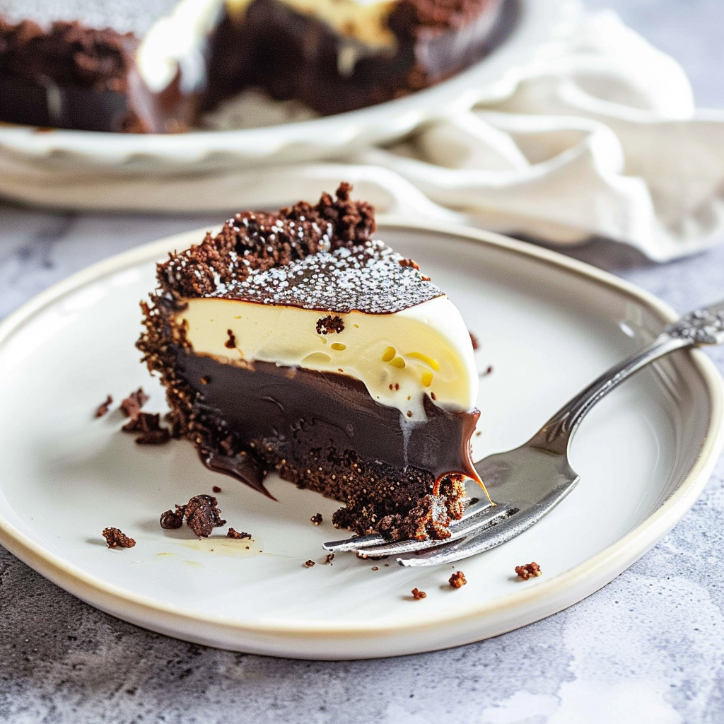 Recipe preparation for Vegan Chocolate Tahini Tart in a Gluten-Free Crust