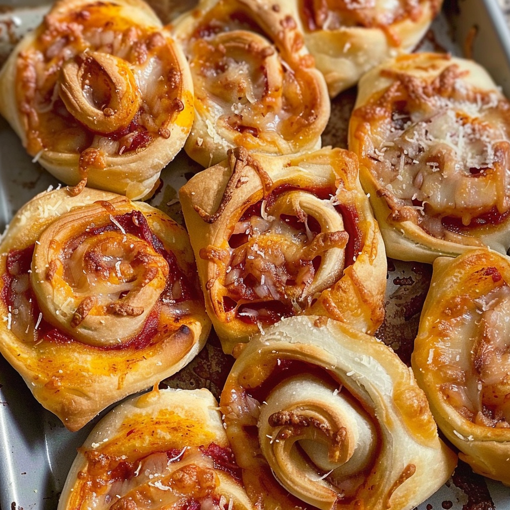 Recipe preparation for Christmas Eve Sourdough Pizza Roll-Ups