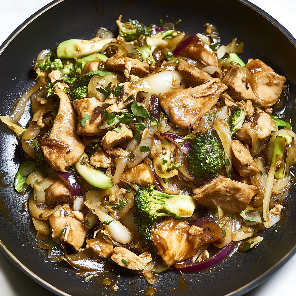 Recipe preparation for Albacore Tuna Stir Fry