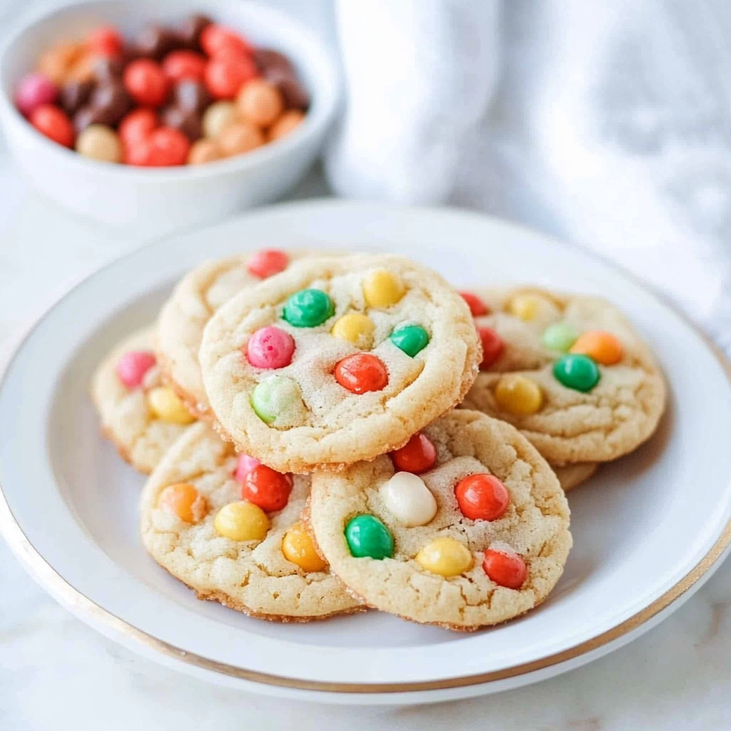 Recipe preparation for Jelly Bean Sugar Cookies