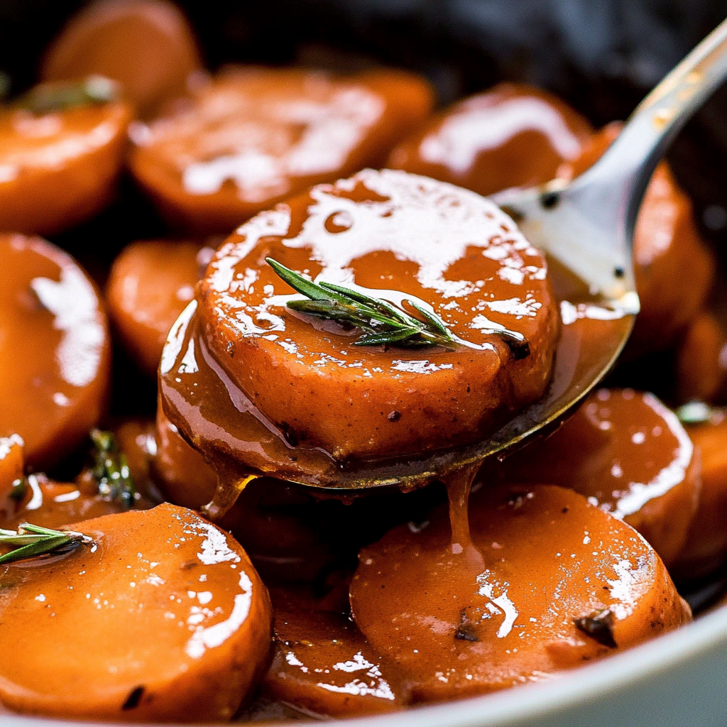 Recipe preparation for Candied Sweet Potatoes