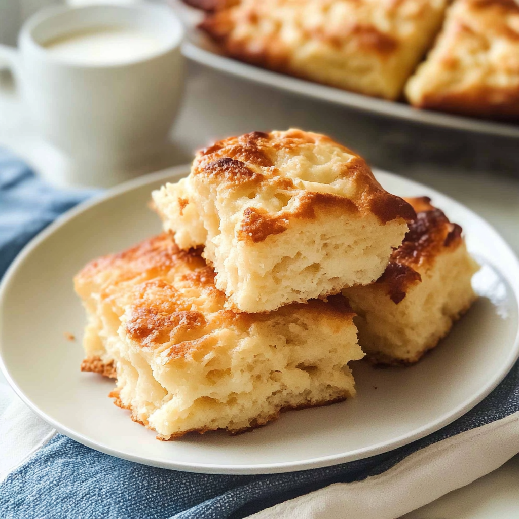 Recipe preparation for Butter Swim Biscuits