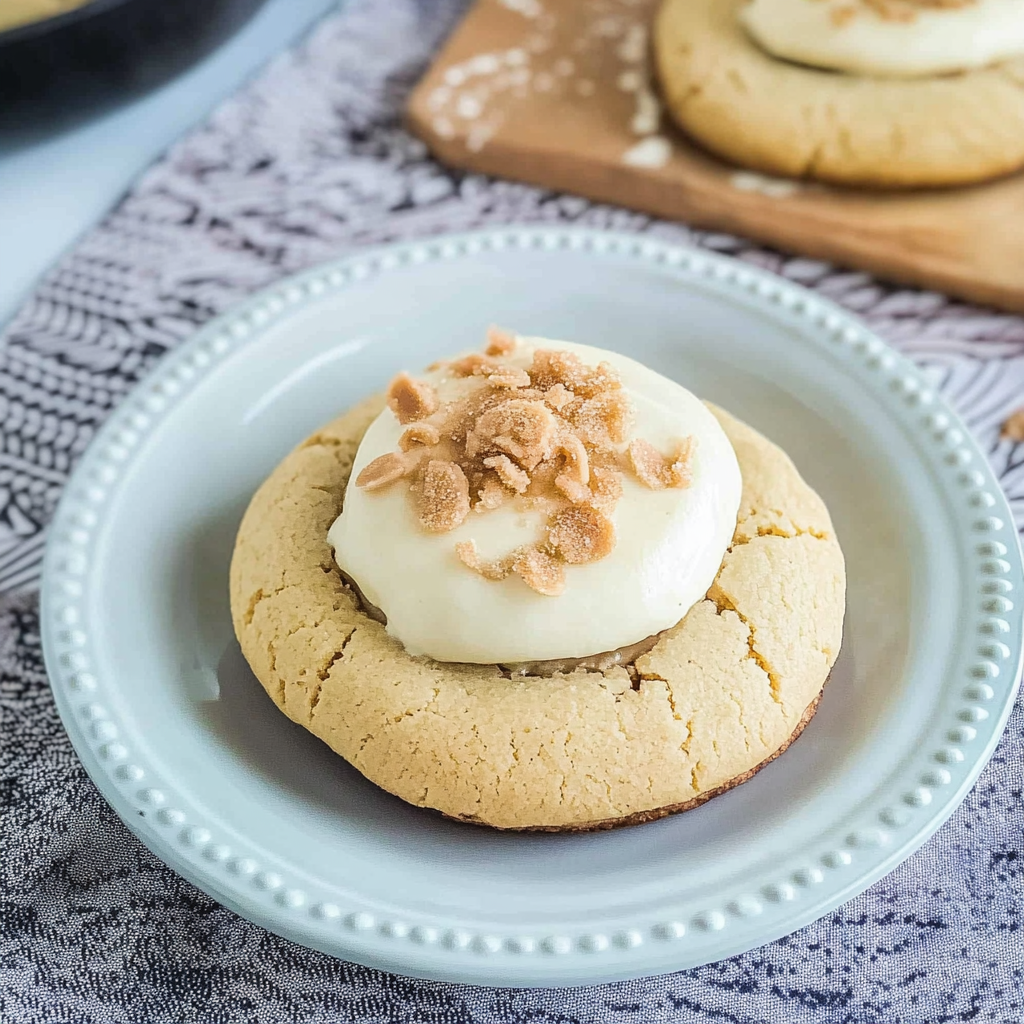Recipe preparation for Banana Pudding Cookies