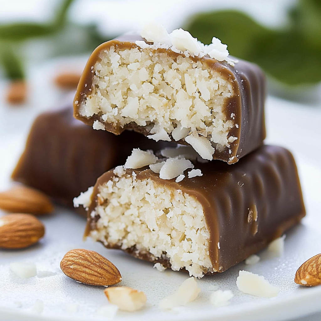 Recipe preparation for Coconut-Almond Candies